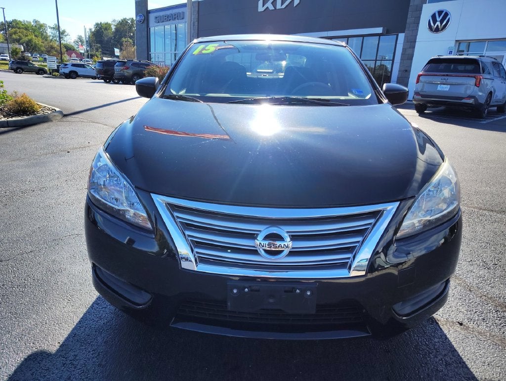 Used 2015 Nissan Sentra SV with VIN 3N1AB7AP5FL644952 for sale in Bristol, TN