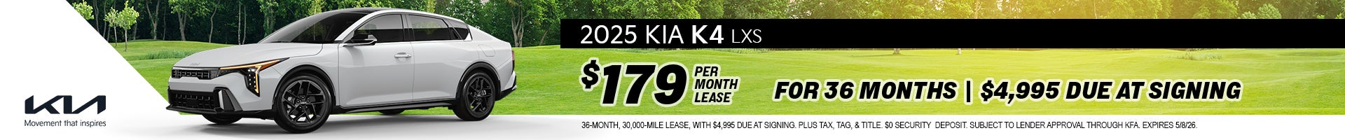 2025 Kia K4 LXS