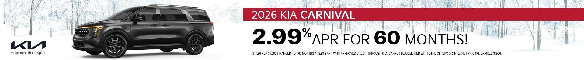 2026 Kia Carnival