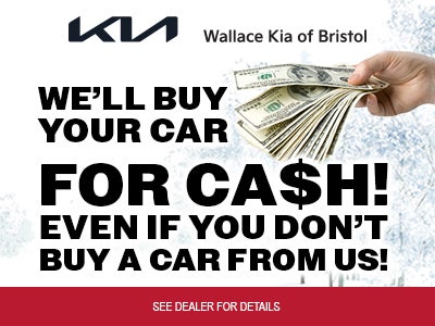 We'll Buy Your car For cash Even if you don't buy a car from