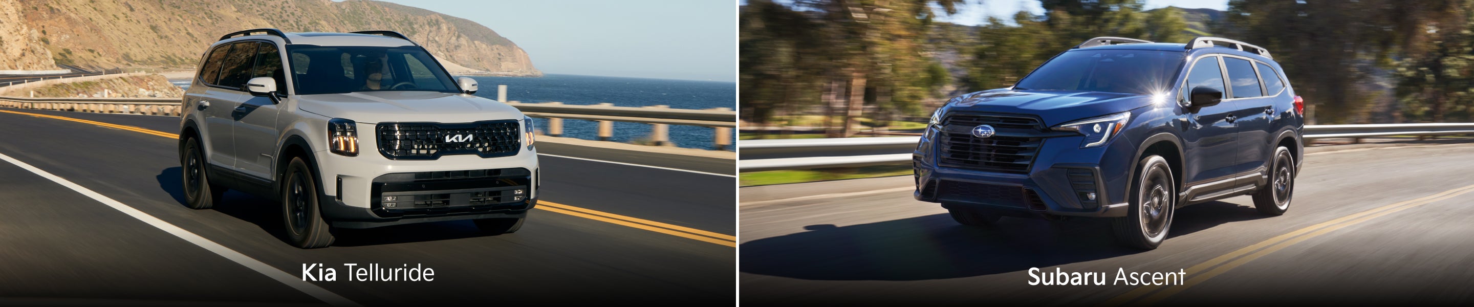 kia telluride vs subaru ascent