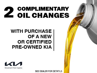 2 Complimentary Oil Changes