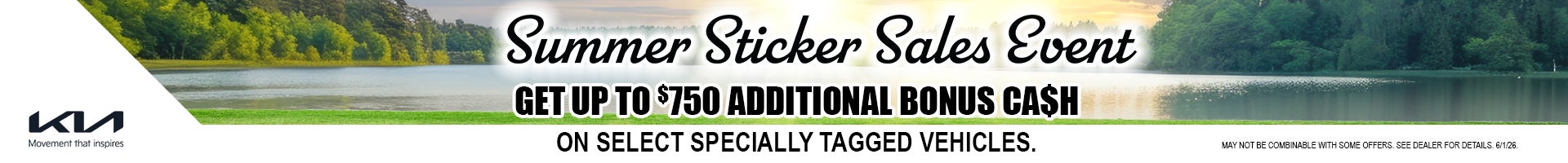 Summer Sticker Sales Event