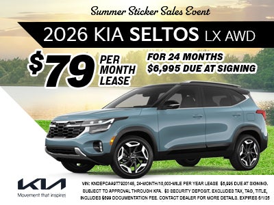 2026 KIA Seltos LX AWD