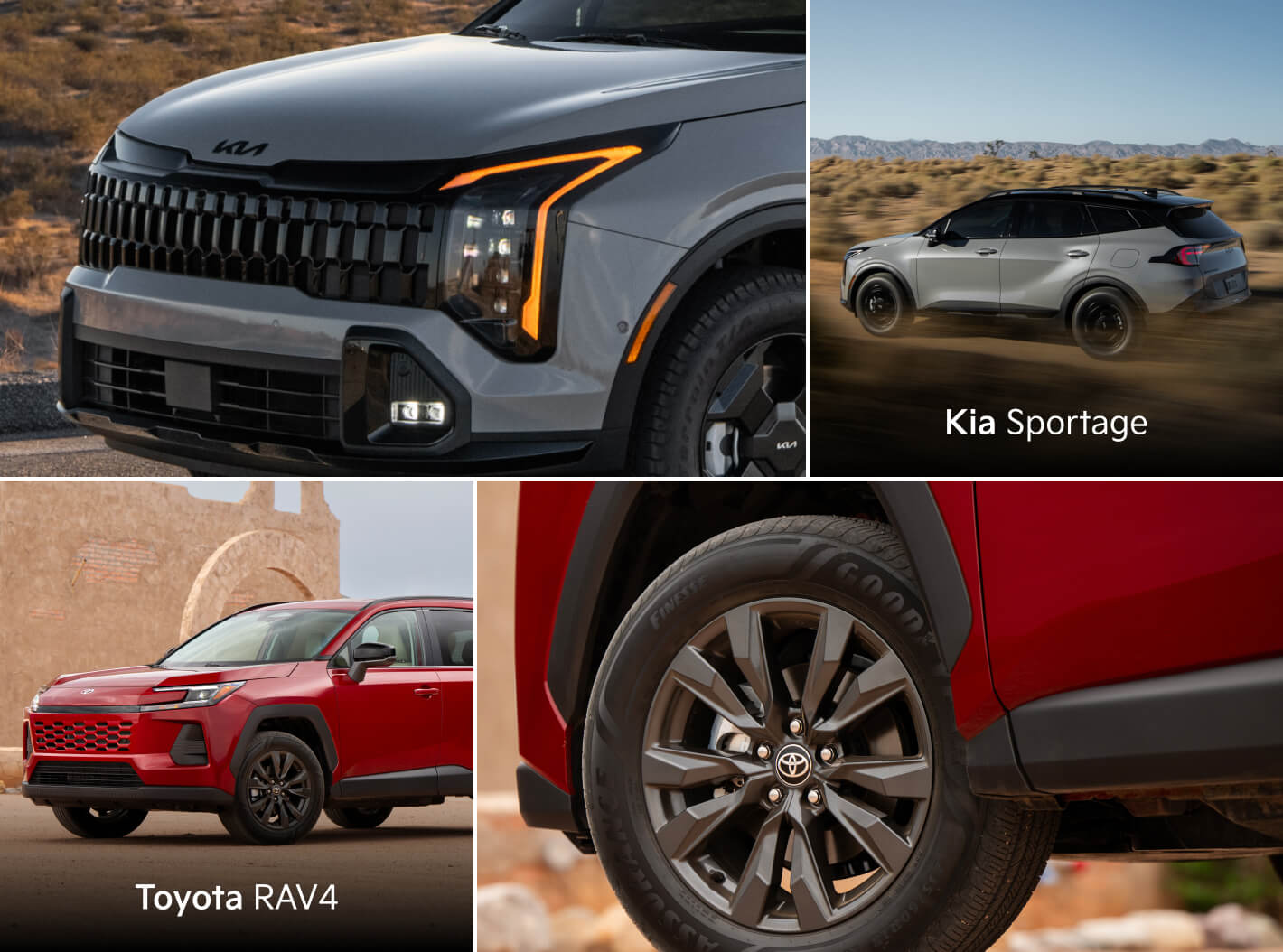 Kia Sportage vs. Toyota RAV4 Performance