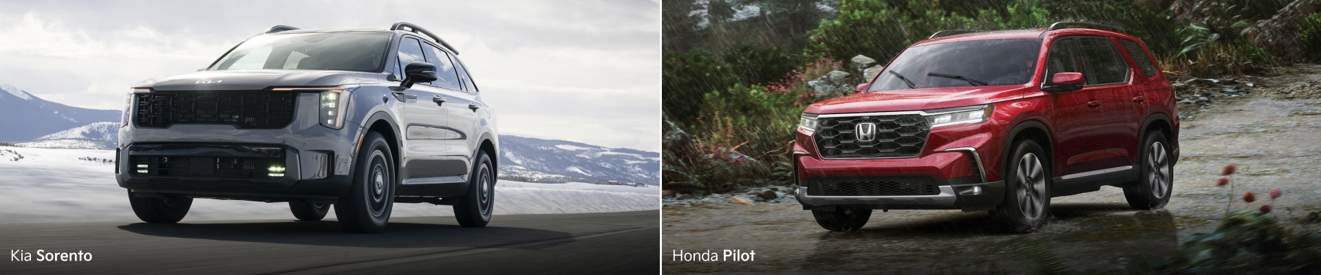 Kia Sorento vs Honda Pilot